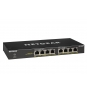Netgear No administrado Gigabit Ethernet (10/100/1000) EnergÍ­a sobre Ethernet (PoE) Negro