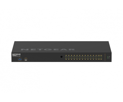 Netgear switch Gestionado Gigabit Ethernet (10/100/1000) EnergÍ­a sobre Ethernet (PoE) 1U Negro