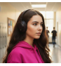 NGS ARTICA GLACIER BLACK Auriculares Inalámbrico y alámbrico Diadema Llamadas/Música/Deporte/Uso diario Bluetooth Negro