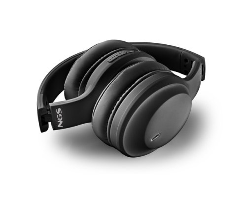 NGS ARTICA GLACIER BLACK Auriculares Inalámbrico y alámbrico Diadema Llamadas/Música/Deporte/Uso diario Bluetooth Negro