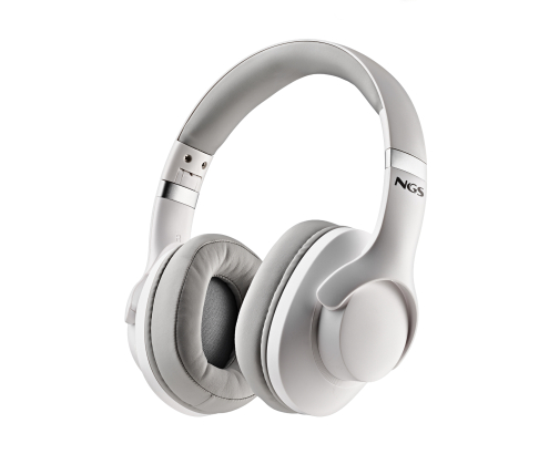 NGS ARTICA STORM WHITE Auriculares Inalámbrico y alámbrico Diadema Llamadas/Música/Deporte/Uso diario Bluetooth Blanco