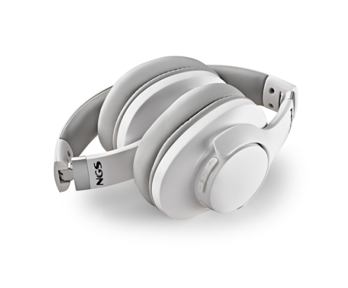 NGS ARTICA STORM WHITE Auriculares Inalámbrico y alámbrico Diadema Llamadas/Música/Deporte/Uso diario Bluetooth Blanco