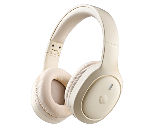 NGS Artica Tempest Beige Auriculares Inalámbrico y alámbrico Diadema Llamadas/Música USB Tipo C Bluetooth