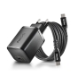 NGS BUD 65W-AS Universal Negro Corriente alterna Carga rápida Interior