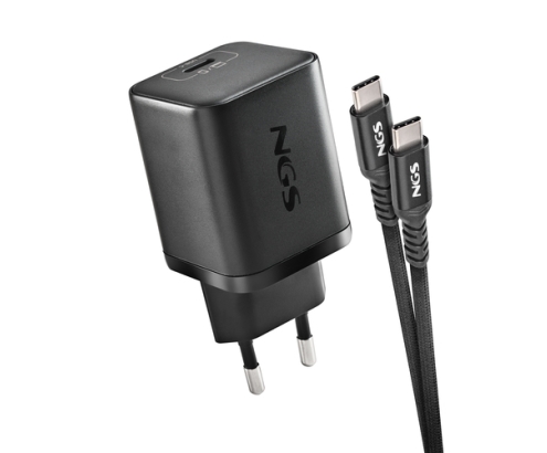 NGS BUD 65W-AS Universal Negro Corriente alterna Carga rápida Interior