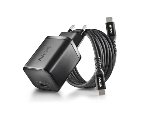 NGS BUD 65W-L Universal Negro Corriente alterna Carga rápida Interior