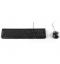 NGS Cocoa Kit, AZERTY, FR teclado Ratón incluido USB Francés Negro