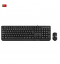 NGS Cocoa Kit, QWERTY, PT teclado Ratón incluido USB Portugués Negro