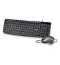 NGS COCOA KIT V2 teclado Ratón incluido Universal USB QWERTY Español Negro