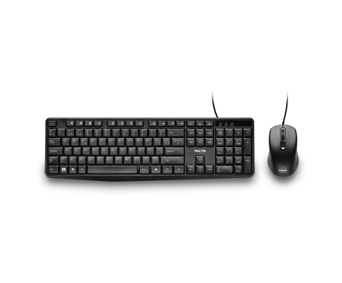 NGS COCOA KIT V2 teclado Ratón incluido Universal USB QWERTY Español Negro