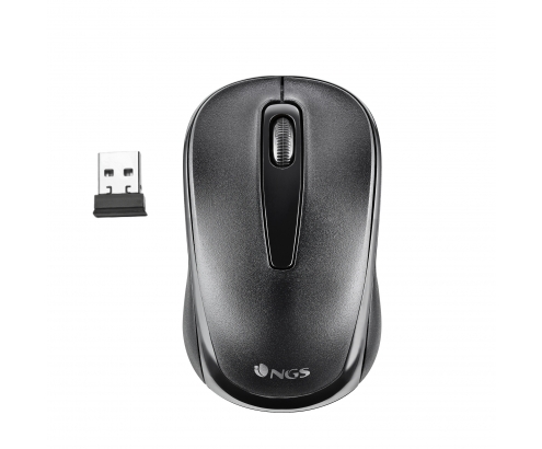 NGS EASY GAMMA ratón Ambidextro RF inalámbrico Í“ptico 1200 DPI