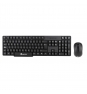 NGS EUPHORIA KIT teclado Ratón incluido RF inalámbrico QWERTY Inglés Negro