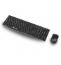 NGS EUPHORIA KIT teclado Ratón incluido RF inalámbrico QWERTY Inglés Negro