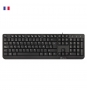 NGS FunkyV3, AZERTY, FR teclado USB Francés Negro