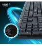 NGS FunkyV3, AZERTY, FR teclado USB Francés Negro
