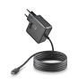 NGS GAN 65W-C Universal Negro Corriente alterna Interior