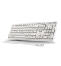 NGS HERITAGE teclado Universal USB QWERTY Español Blanco