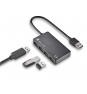 NGS IHUB4 TINY USB 2.0 480 Mbit/s Negro