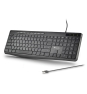 NGS SPECTRA (QUERTY, ES) teclado Hogar / Oficina USB QWERTY Español Negro