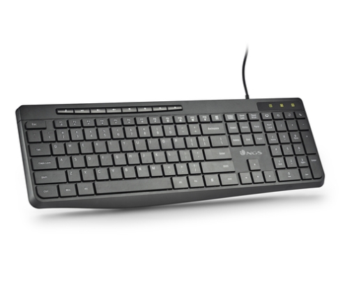 NGS SPECTRA (QUERTY, ES) teclado Hogar / Oficina USB QWERTY Español Negro