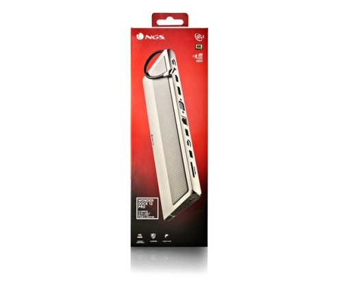NGS WONDERDOCK 12 PRO USB Tipo C Plata