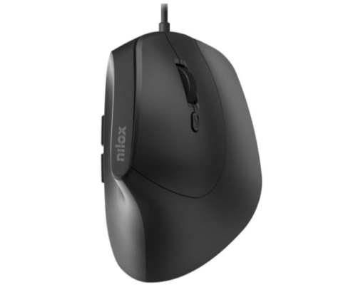 Nilox MOUSB3013 ratón Oficina USB tipo A Óptico 3600 DPI