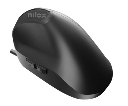 Nilox MOUSB3013 ratón Oficina USB tipo A Óptico 3600 DPI