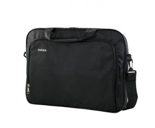 Nilox notebag essential maletin para portatil 15.6P poliester Negro 