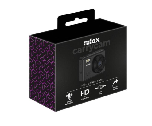 Nilox NXACCARRYCAMBK cámara para deporte de acción 2 MP HD CMOS 18 g