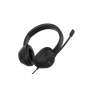 Nilox NXAUSB02 auricular y casco Auriculares Alámbrico Llamadas/Música USB tipo A Negro