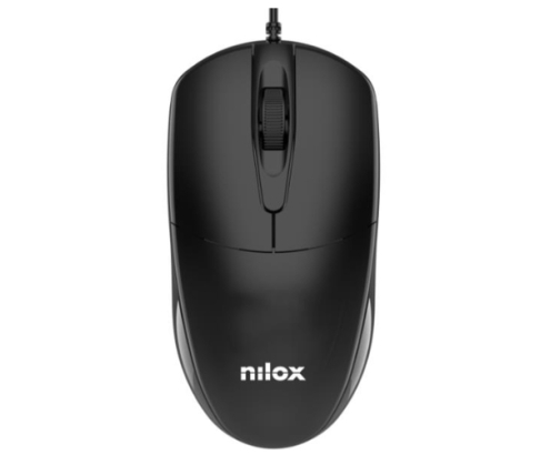 Nilox NXKME0011 teclado Ratón incluido Oficina USB Español Negro