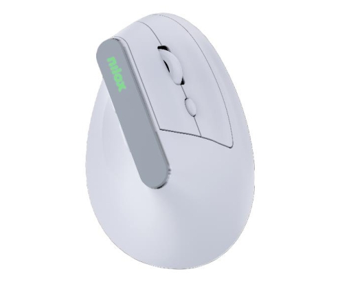 Nilox NXMOEVR01W ratón Universal mano derecha RF Wireless + Bluetooth Óptico 1600 DPI