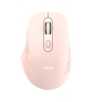 Nilox RATON DUAL WIRELESS 1600 DPI ROSA ratón Oficina Bluetooth + USB Type-A Óptico