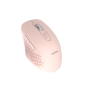 Nilox RATON DUAL WIRELESS 1600 DPI ROSA ratón Oficina Bluetooth + USB Type-A Óptico