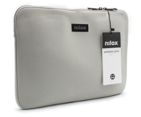 Nilox sleeve Funda para portatil de 14.1P neopreno Gris 