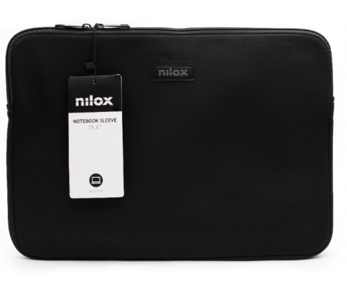 Nilox sleeve Funda para portatil de 15.6P neopreno Negro 
