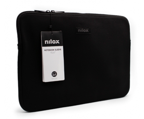 Nilox sleeve Funda para portatil de 15.6P neopreno Negro 