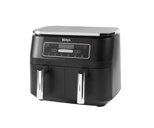 Ninja AF300 Doble 7,6 L Independiente 2470 W Freidora de aire caliente Negro