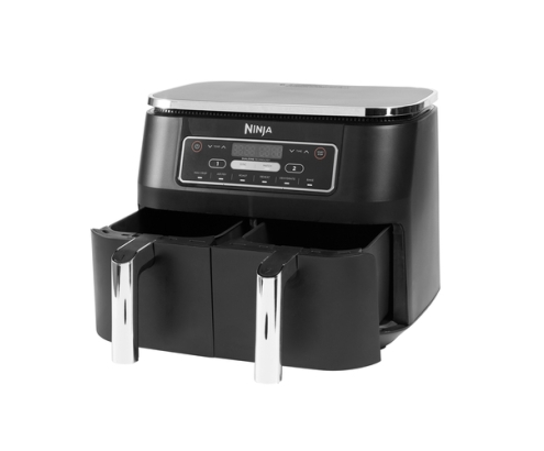 Ninja AF300 Doble 7,6 L Independiente 2470 W Freidora de aire caliente Negro