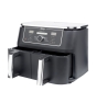 Ninja AF400EU freidora Doble 9,5 L Independiente 2470 W Freidora de aire caliente Negro