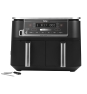 Ninja AF451EU freidora Sencillo 9,5 L 2470 W Freidora de aire caliente Negro