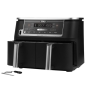Ninja AF451EU freidora Sencillo 9,5 L 2470 W Freidora de aire caliente Negro