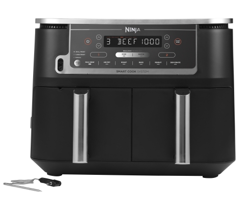 Ninja AF451EU freidora Sencillo 9,5 L 2470 W Freidora de aire caliente Negro