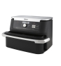 Ninja AF500EU freidora Doble 10,4 L Independiente 2470 W Freidora de aire caliente Negro, Acero inoxidable