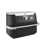 Ninja AF500EU freidora Doble 10,4 L Independiente 2470 W Freidora de aire caliente Negro, Acero inoxidable