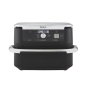 Ninja AF500EU freidora Doble 10,4 L Independiente 2470 W Freidora de aire caliente Negro, Acero inoxidable