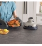 Ninja CRISPi Sencillo 3,8 L 1700 W Freidora de aire caliente Gris, Color piedra, Transparente