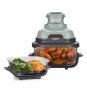 Ninja CRISPi Sencillo 3,8 L 1700 W Freidora de aire caliente Verde, Gris, Transparente