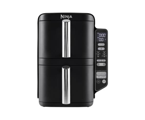 Ninja SL300EU freidora Doble 7,6 L Independiente 2470 W Freidora baja en grasa Negro