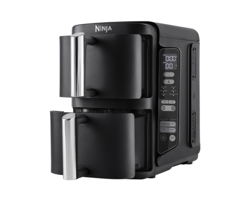 Ninja SL300EU freidora Doble 7,6 L Independiente 2470 W Freidora baja en grasa Negro